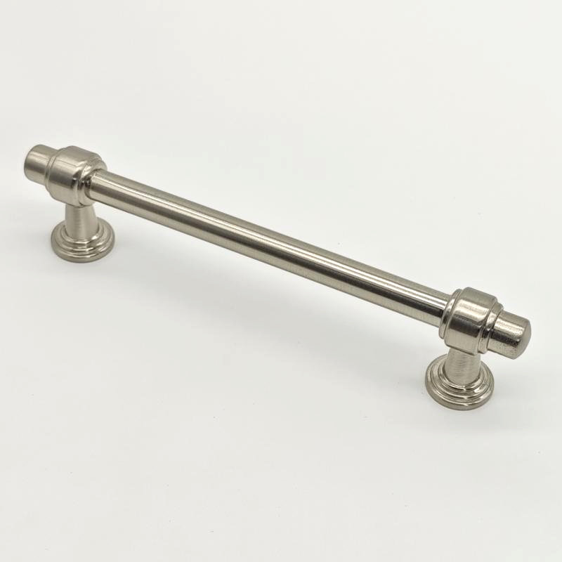 Nickel classic cabinet handle for drawers, cabinets, wardrobes, and furniture