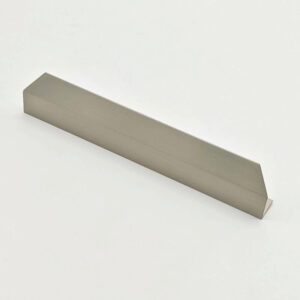 Brushed nickel aluminum profile handle for drawers, cabinets, wardrobes, and furniture