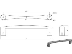 OEM cabinet handle development from drawing to finished product