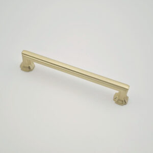 Brushed brass modern bar cabinet handle for kitchen cabinets, drawers, wardrobes, and furniture