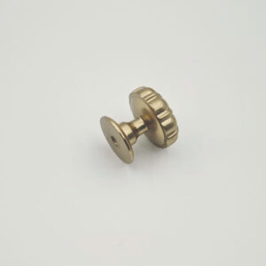 Side Look Brushed nickel flower cabinet knob for kitchen cabinets and furniture